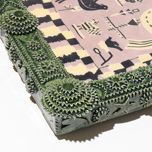 Custom Ceramic Tramp Framing - Price Quote Based on Size