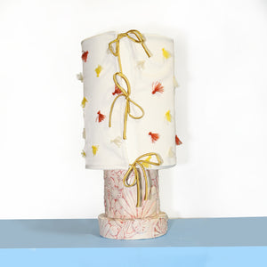 Large Table Lamp - Pressed Flowers