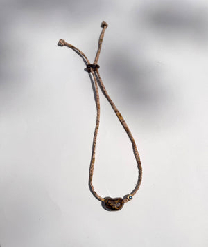 Magic Bean Ceramic Necklace