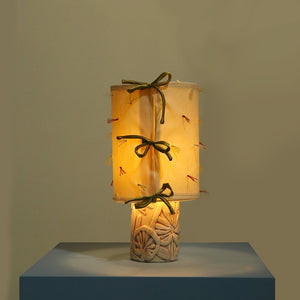 Mini Table Lamp - Pressed Flowers