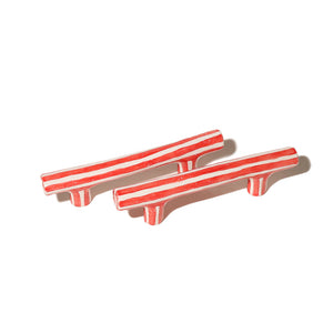 Small Striped Drawer Pull
