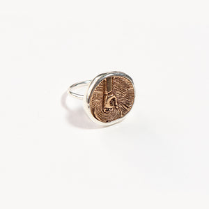Medallion Elementos Ring - Water