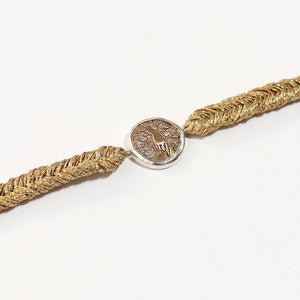 Straw Into Gold Woven Bracelet - Air