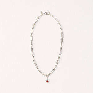 Carnelian Fossa Necklace