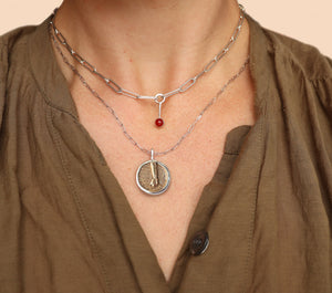 Medallion Elementos Necklace - Fire