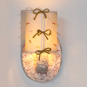 Arm Sconce - Pressed Flowers