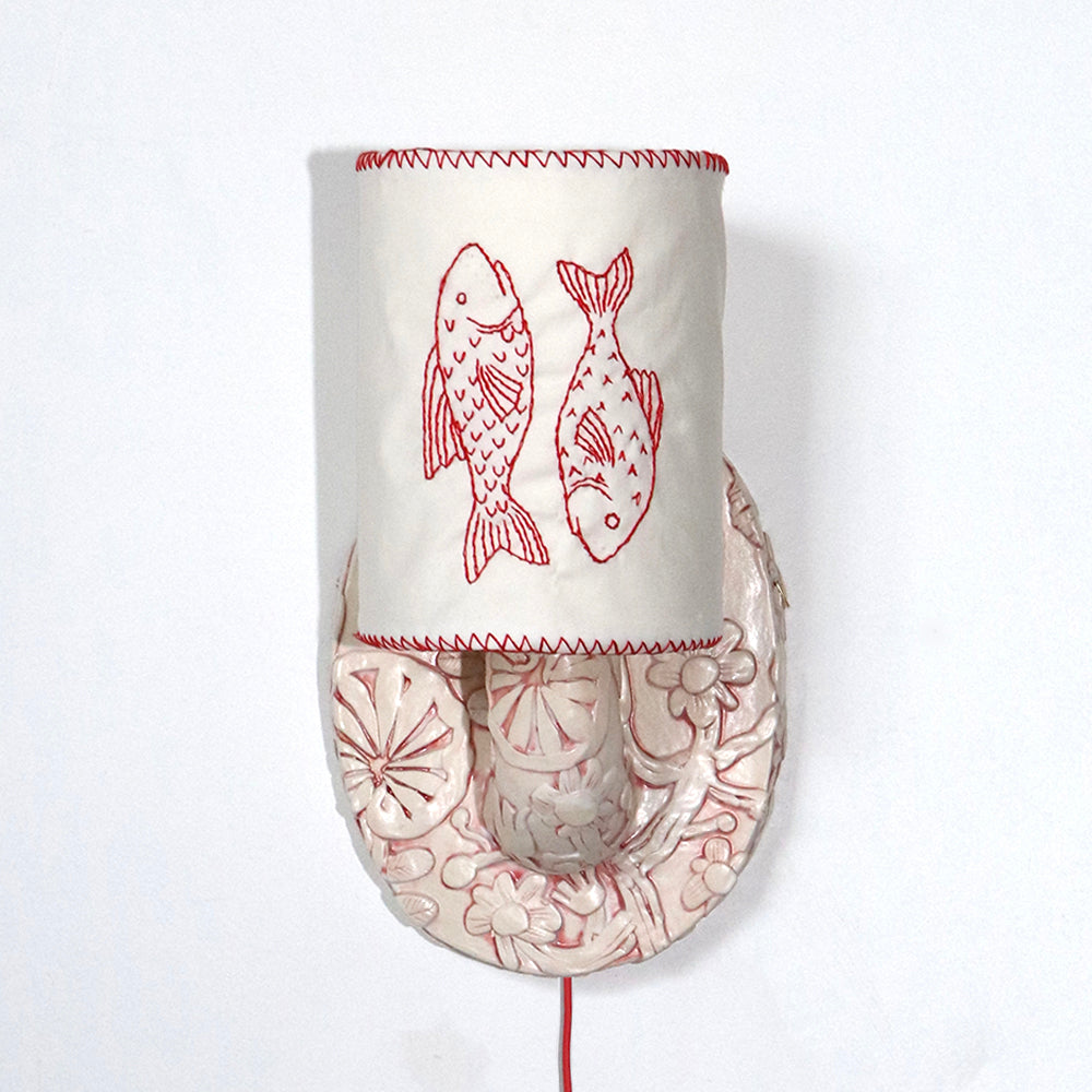 Arm Sconce - Pressed Flowers