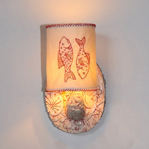 Arm Sconce - Pressed Flowers