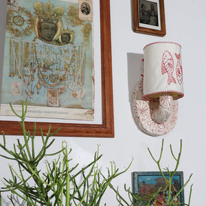 Arm Sconce - Pressed Flowers