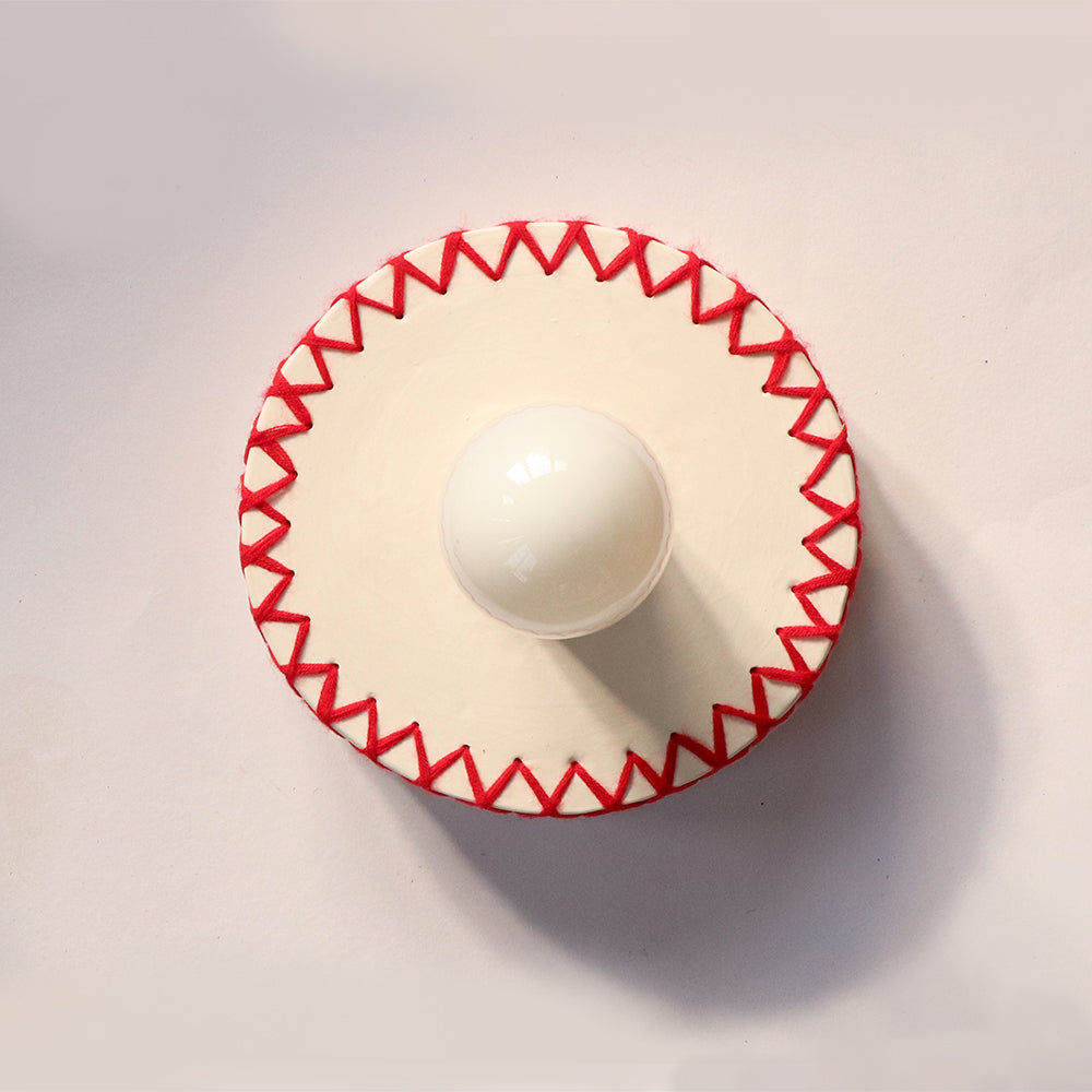 Cross Stitch Flush Mount Light