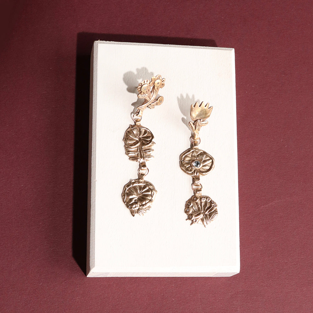 Flora Triptych Earrings