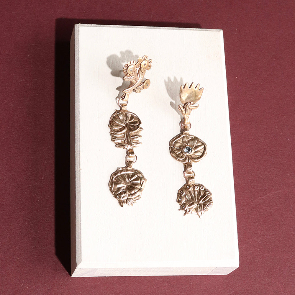 Flora Triptych Earrings
