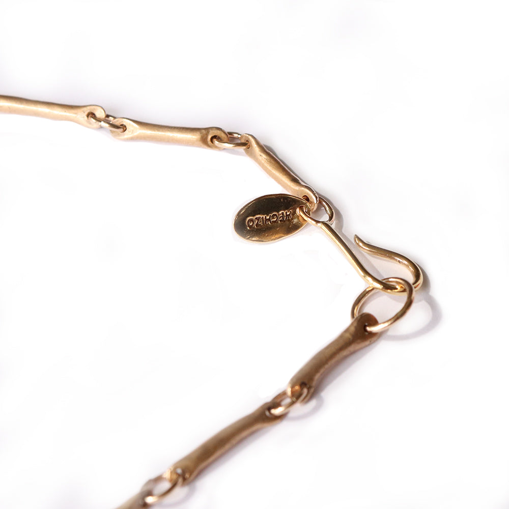 Fluorite Fish Charm Necklace