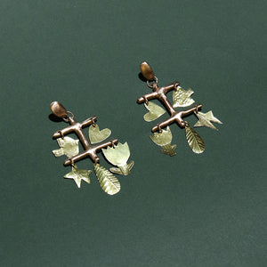 Golden Folklore Earrings