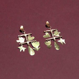 Golden Folklore Earrings