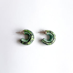 Green Folklore Hoops