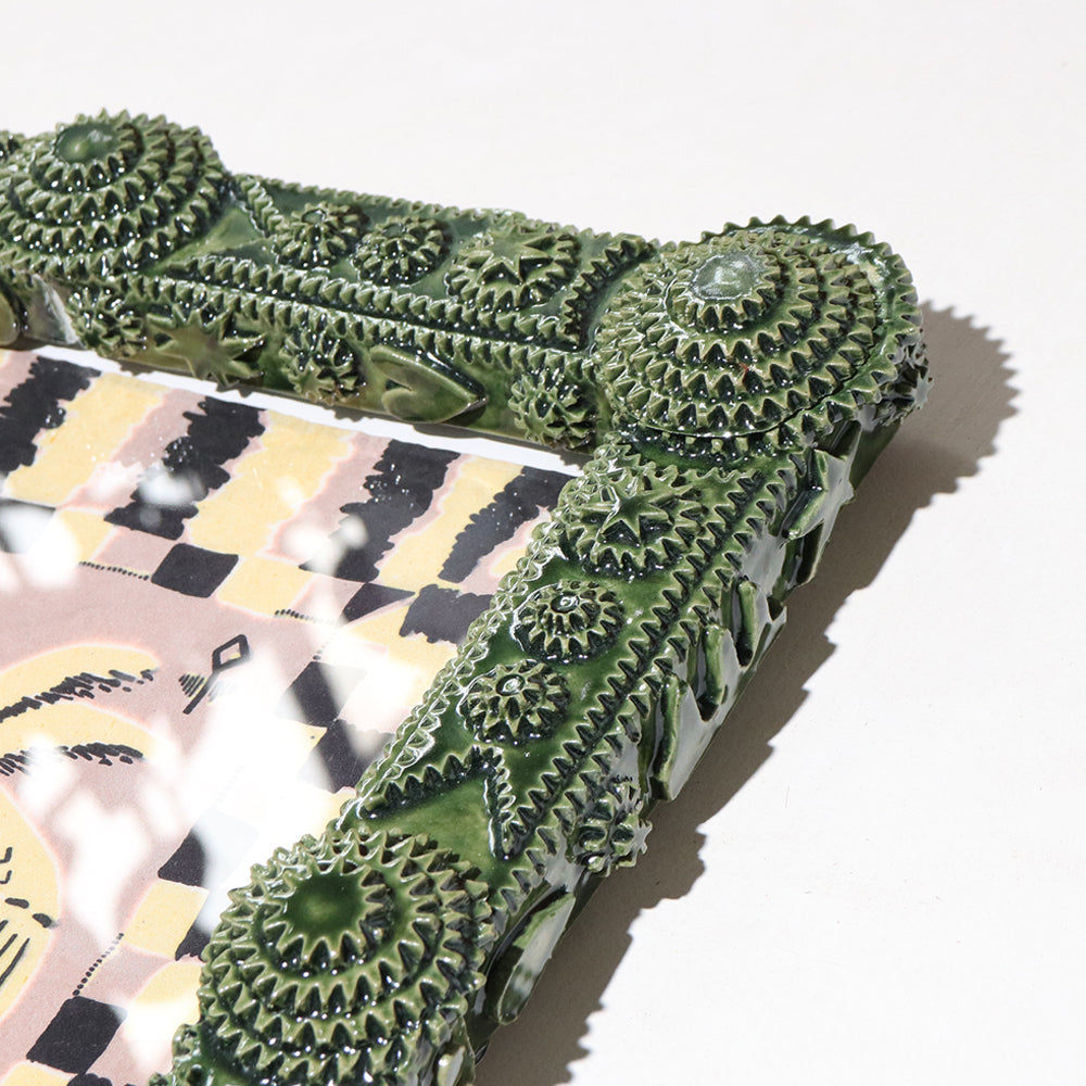 Custom Ceramic Tramp Framing - Price Quote Based on Size