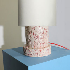 Large Table Lamp - Pressed Flowers