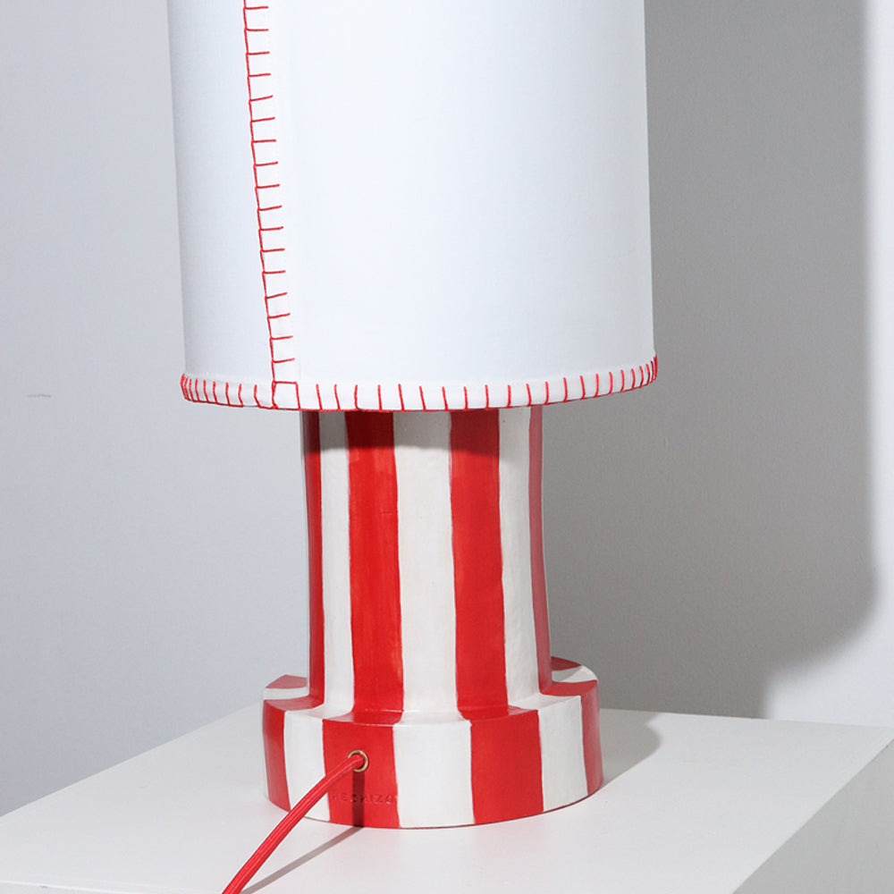Large Table Lamp - Stripes
