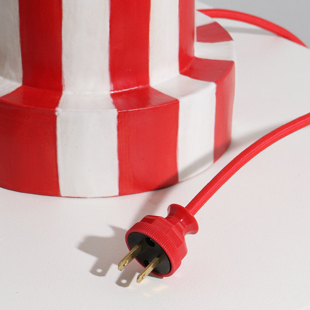 Large Table Lamp - Stripes