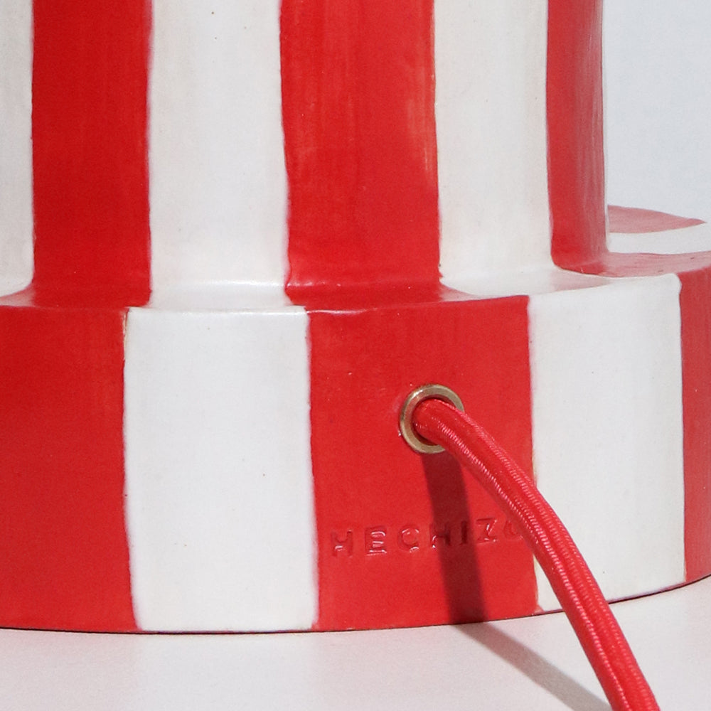 Large Table Lamp - Stripes