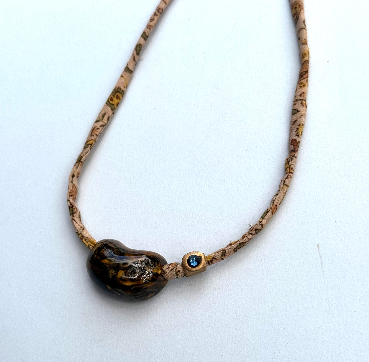 Magic Bean Ceramic Necklace