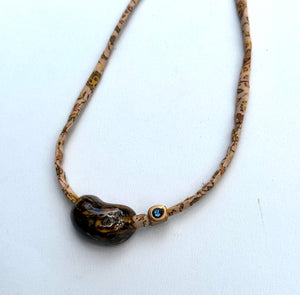 Magic Bean Ceramic Necklace