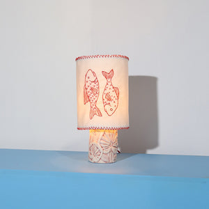 Mini Table Lamp - Pressed Flowers