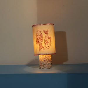 Mini Table Lamp - Pressed Flowers