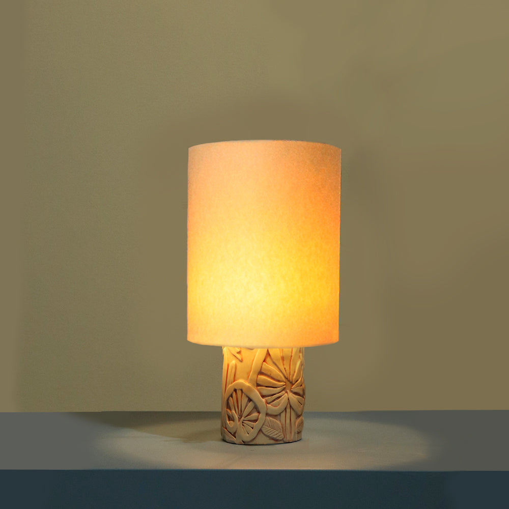 Mini Table Lamp - Pressed Flowers