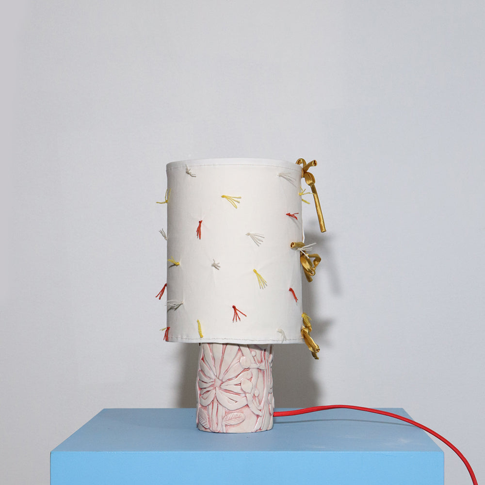 Mini Table Lamp - Pressed Flowers