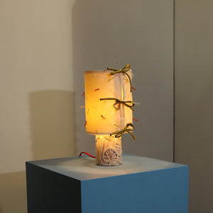 Mini Table Lamp - Pressed Flowers