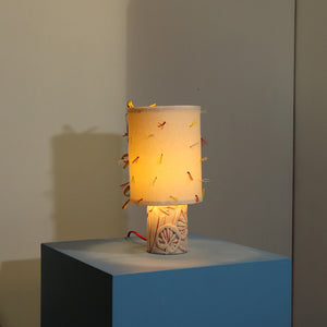 Mini Table Lamp - Pressed Flowers