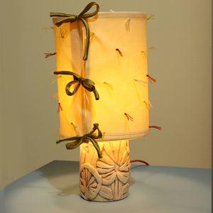 Mini Table Lamp - Pressed Flowers