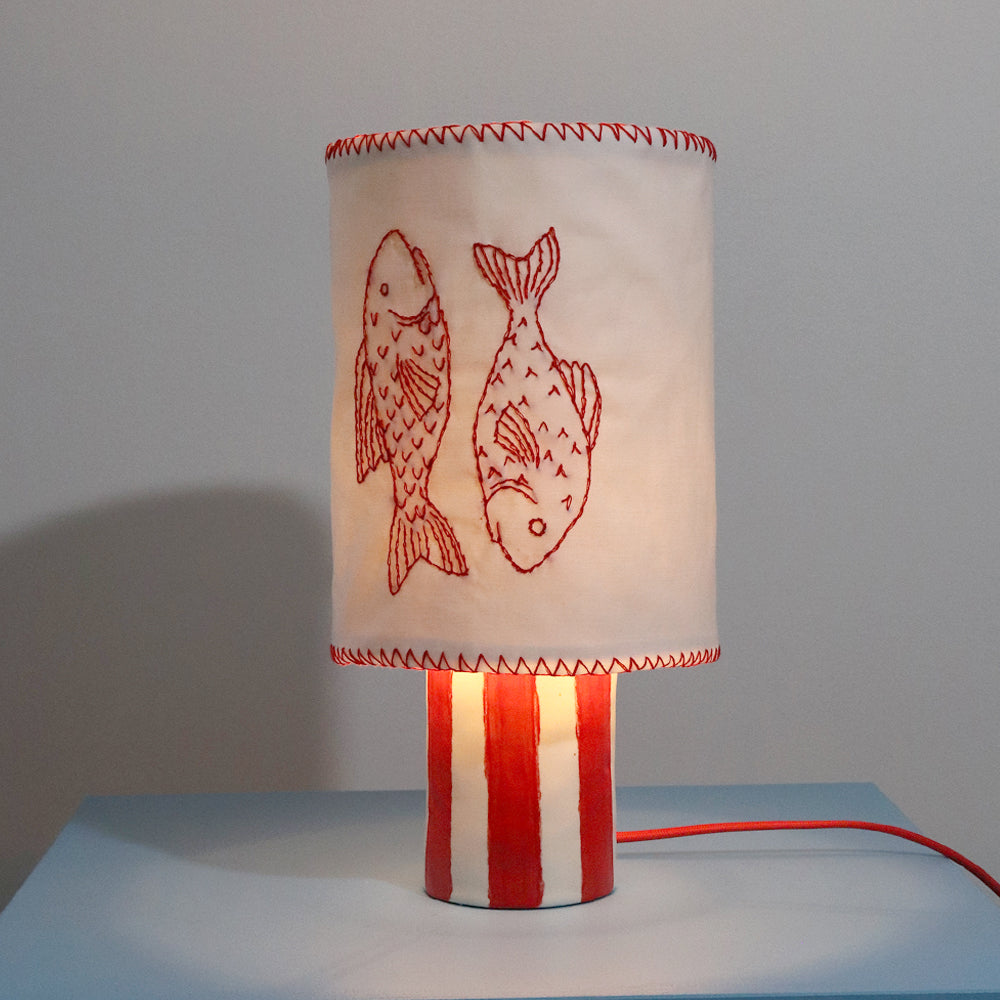 Mini Table Lamp - Stripes