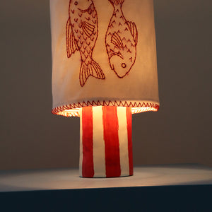 Mini Table Lamp - Stripes