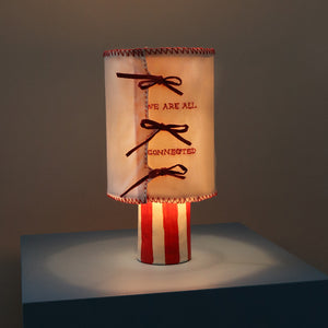 Mini Table Lamp - Stripes