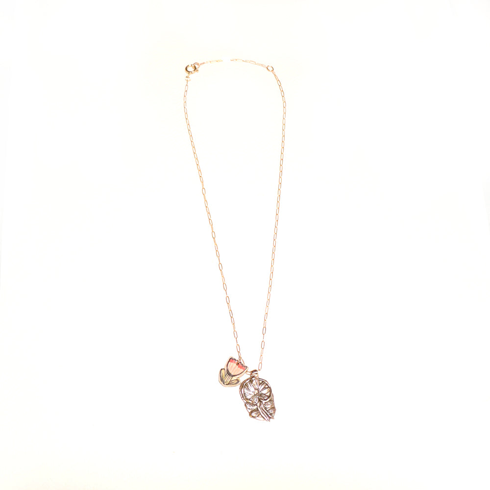 Flower Charms Necklace