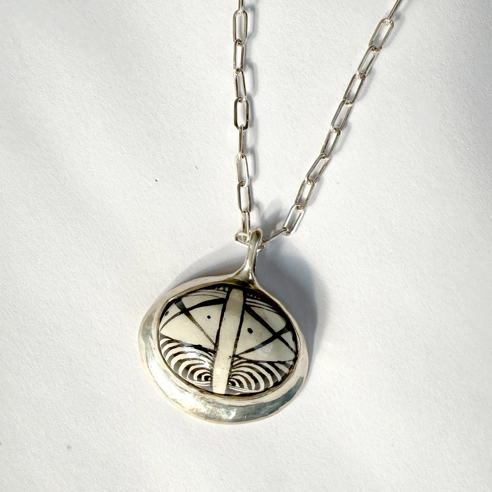 Old Oraibi Silver Necklace - One of a Kind