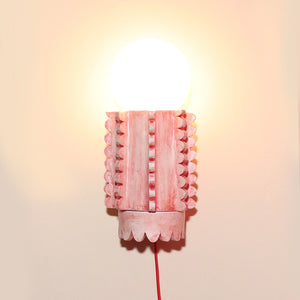 Scalloped Sconce