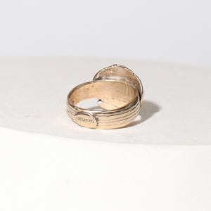 Pressed Flower Halo Ring - Made to Order