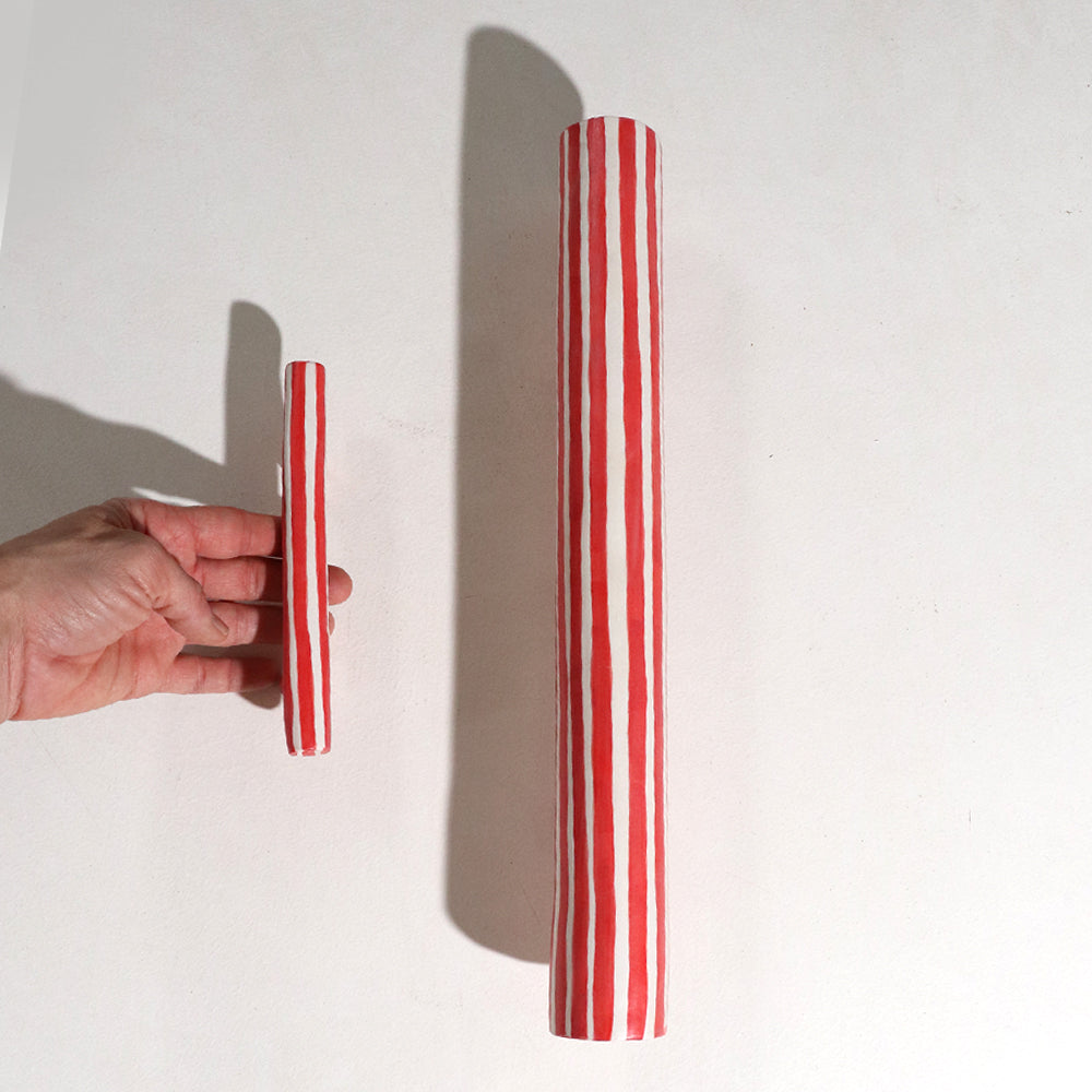 Small Striped Drawer Pull