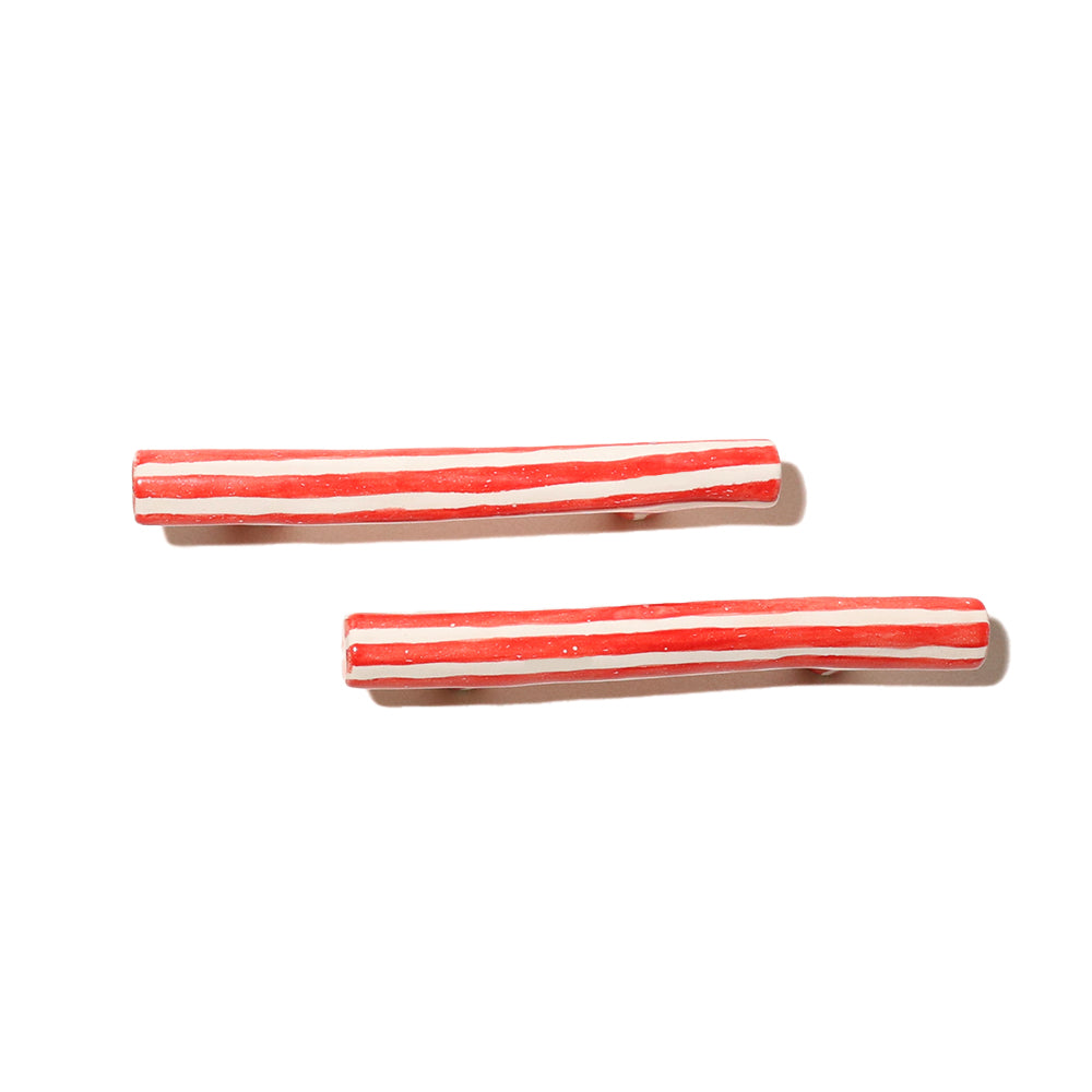 Small Striped Drawer Pull