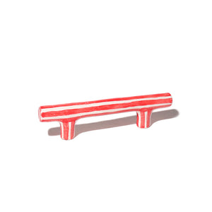 Small Striped Drawer Pull