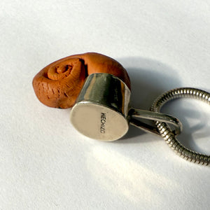 Ram's Horn Long Serpent Chain Necklace