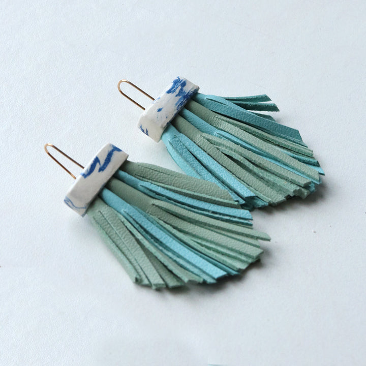 Tassel Cage Earrings - OOAK #2