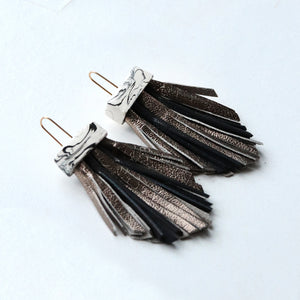 Tassel Cage Earrings - OOAK #3