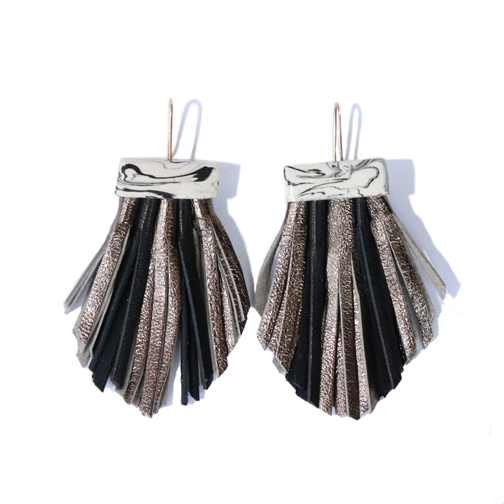 Tassel Cage Earrings - OOAK #3