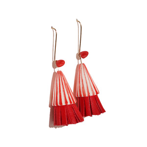Kalyptos Earrings - Big Top Red