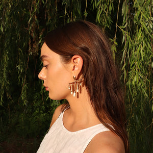 Candelabra Earrings - Petal